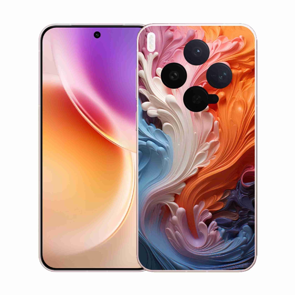 Zselés borítás mmCase a Vivo X300-hoz - absztrakt motívum 8