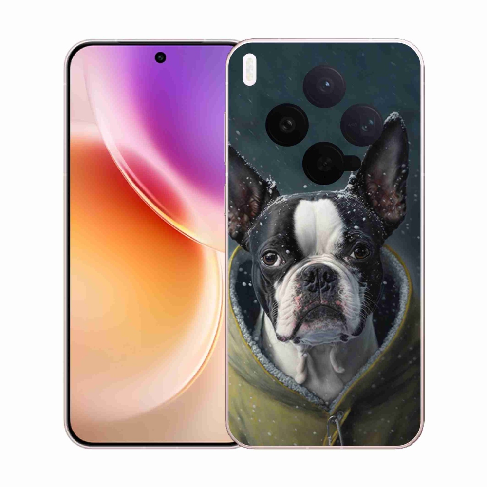 Zselés borítás mmCase Vivo X300-hoz - bulldog