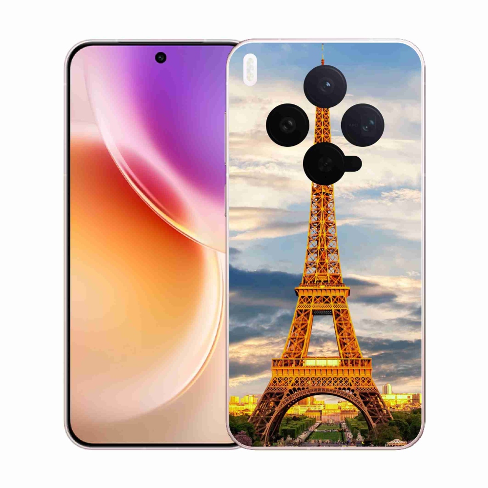 Zselés borítás mmCase a Vivo X300-hoz - eiffel torony 3