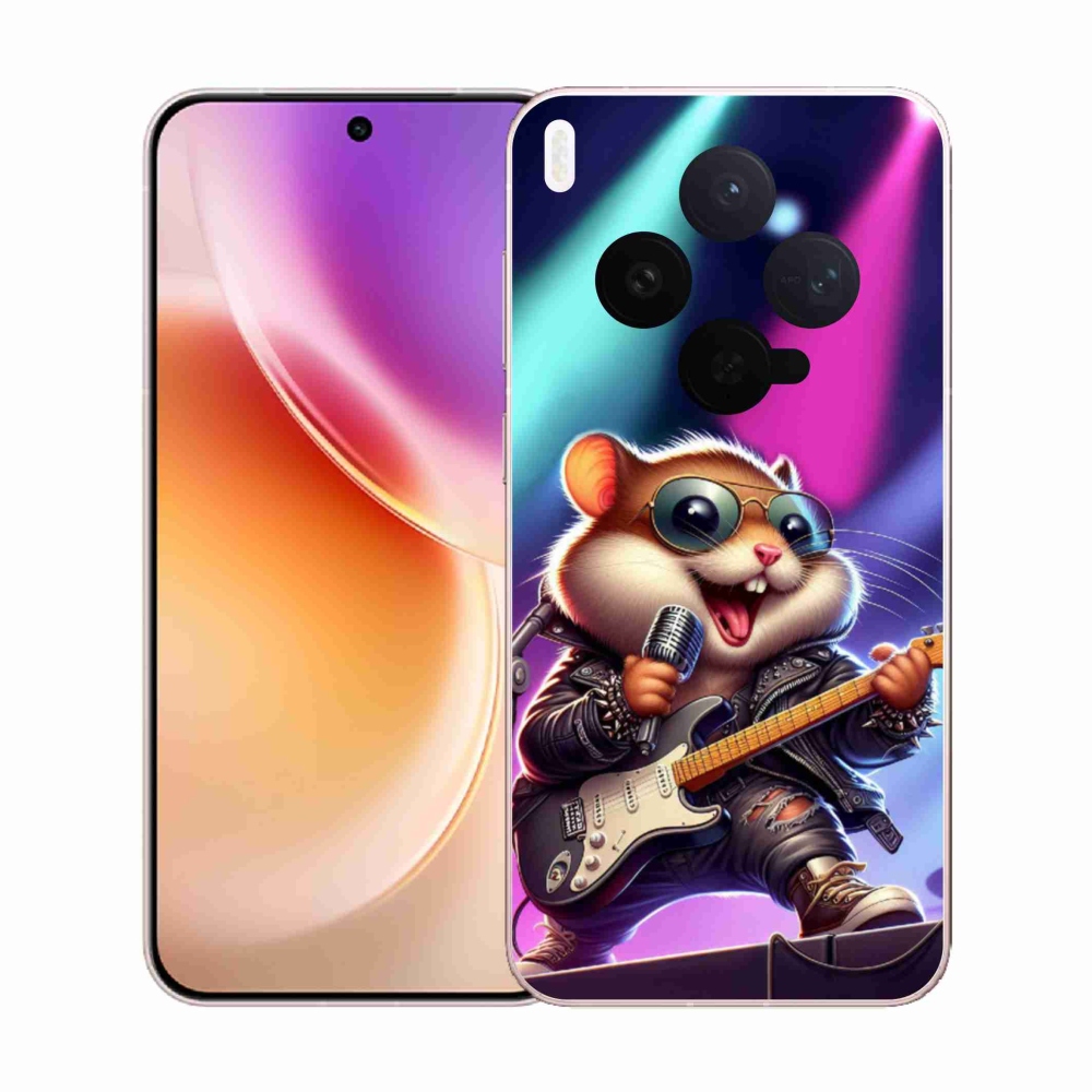 Gél borítás mmCase a Vivo X300-hoz - hörcsög hintaló