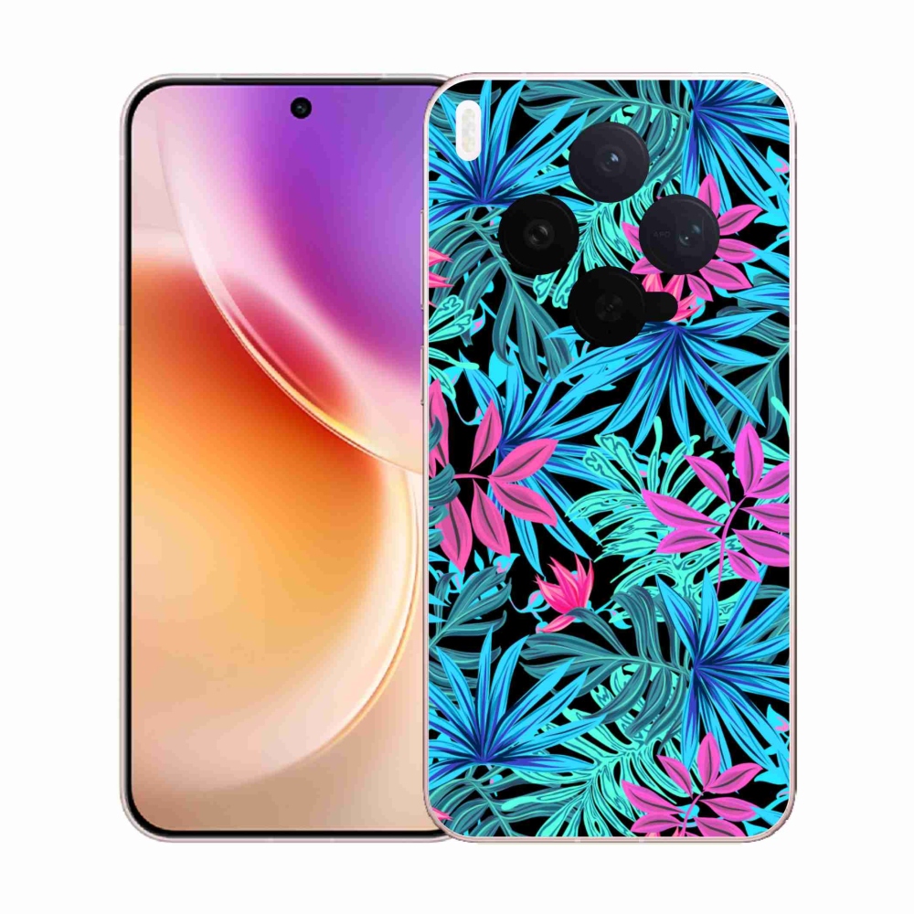 Zselés borítás mmCase a Vivo X300-hoz - virágok 3