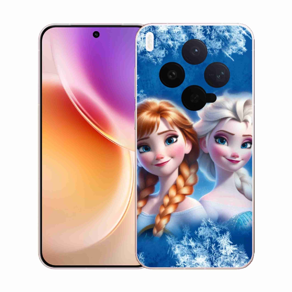 Gél védőburkolat mmCase a Vivo X300-hoz - Ice Kingdom 2