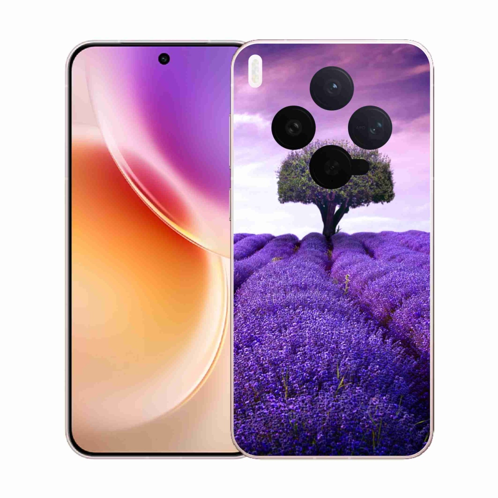 Zselés borítás mmCase a Vivo X300-hoz - levendula rét