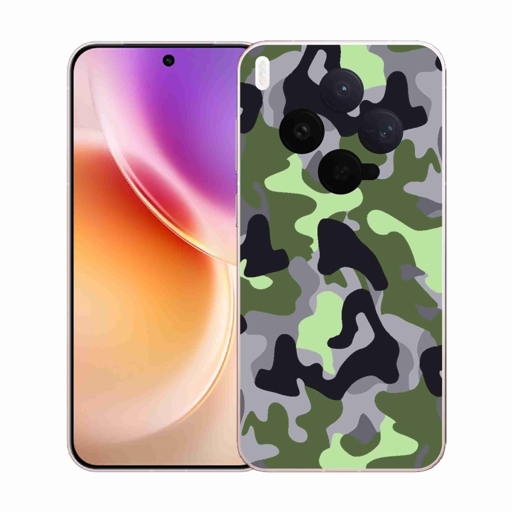 Gél borítás mmCase a Vivo X300-hoz - álcázó minta 7