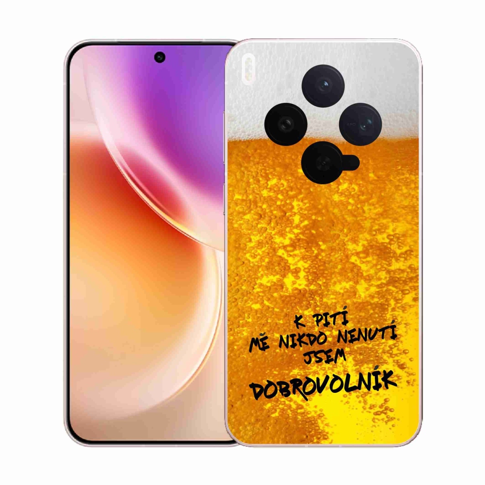 Zselés borítás mmCase a Vivo X300-hoz - sör motívum 4