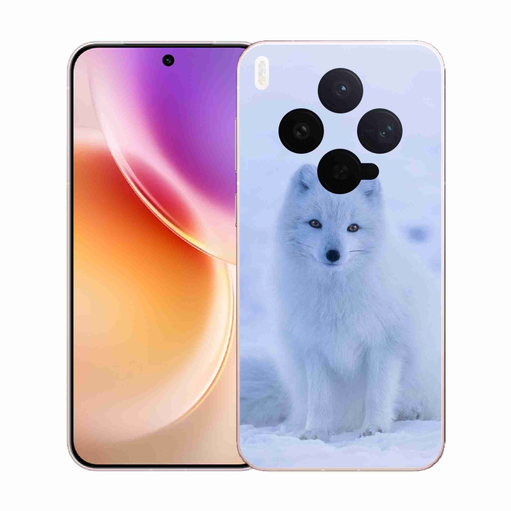 Zselés borítás mmCase a Vivo X300-hoz - polár róka