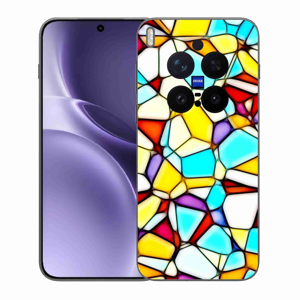 Zselés borítás mmCase a Vivo X300 Pro 5G készülékhez - absztrakt motívum 40