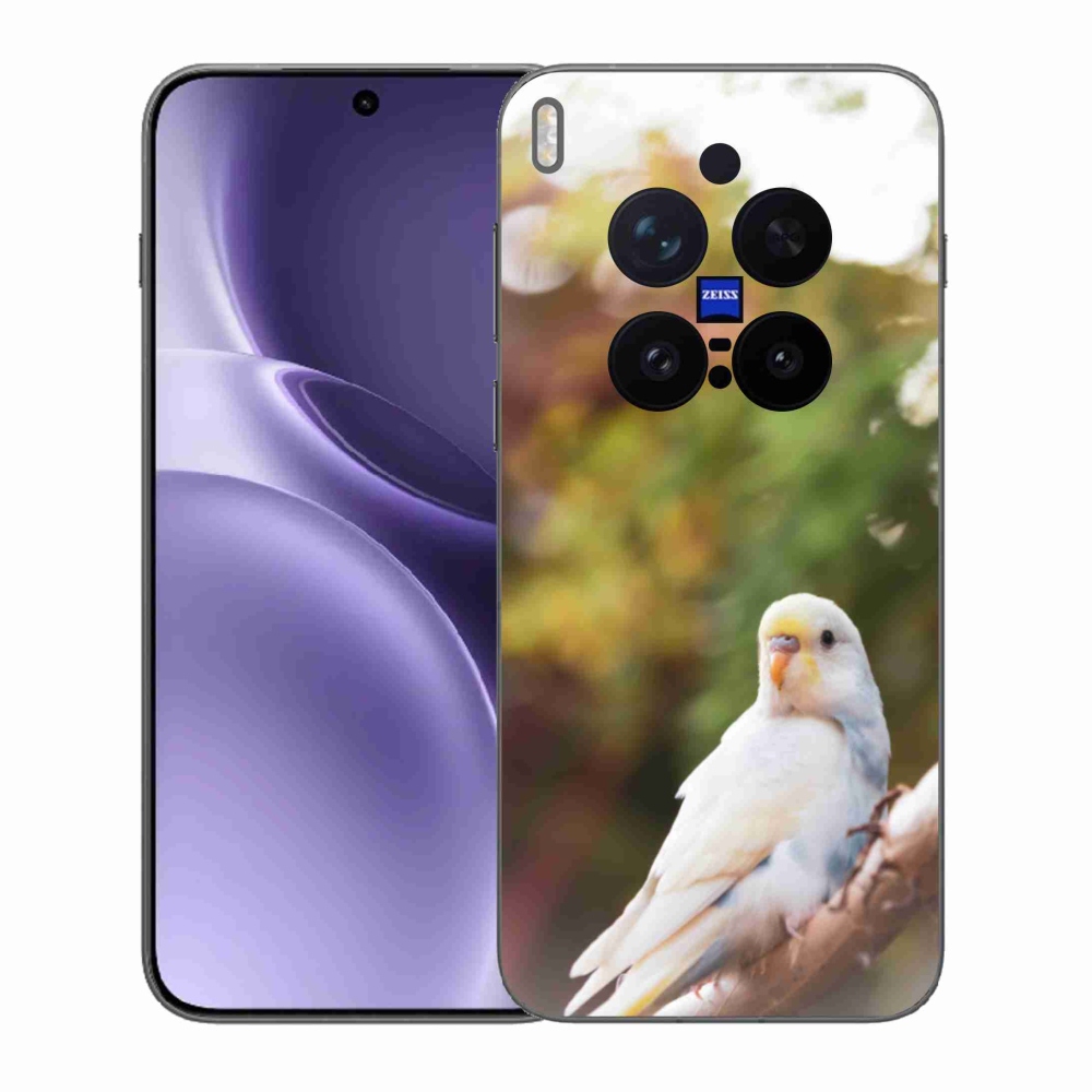 Gél védőburkolat mmCase a Vivo X300 Pro 5G készülékhez - andulka fehér