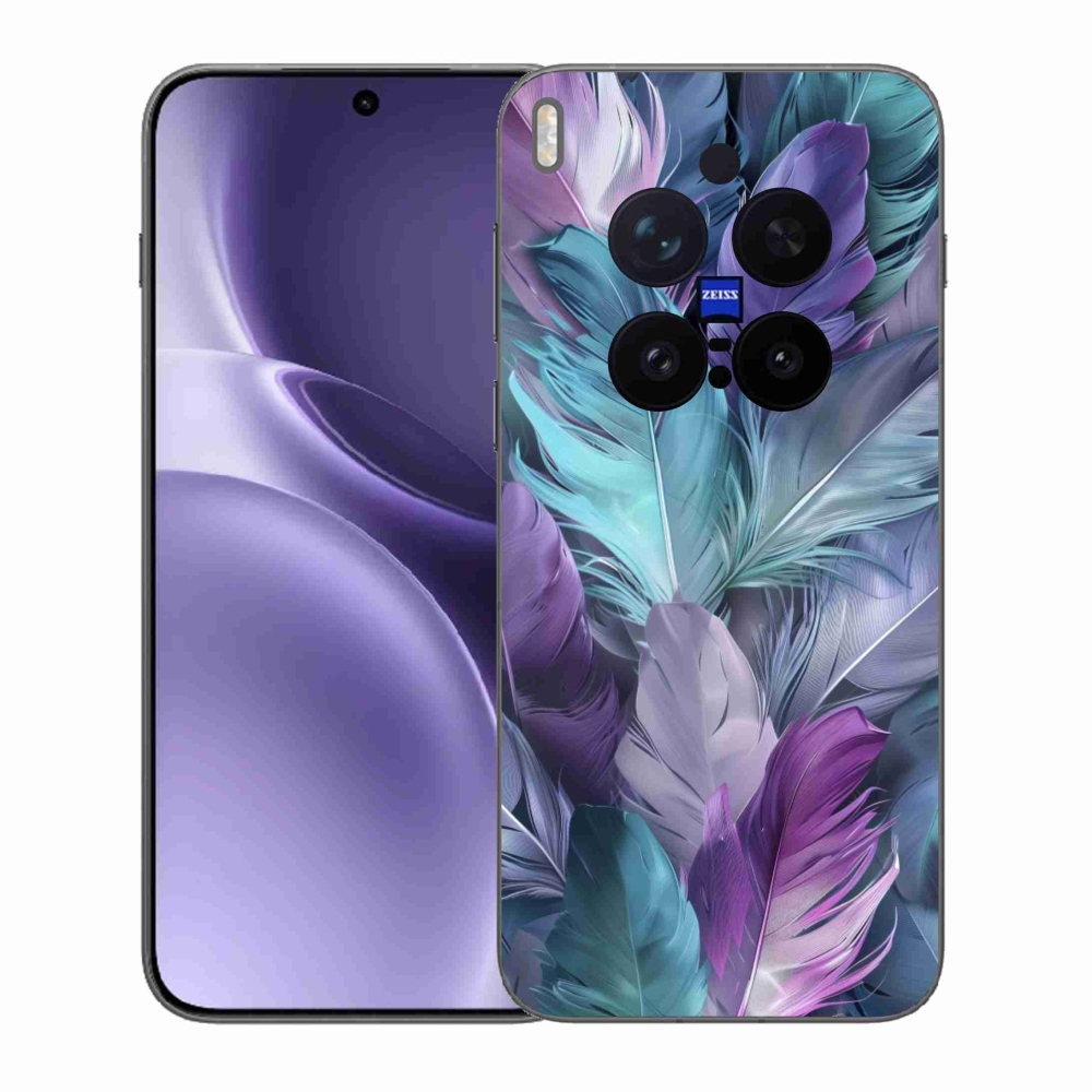 Zselés borítás mmCase a Vivo X300 Pro 5G készülékhez - színes toll 2