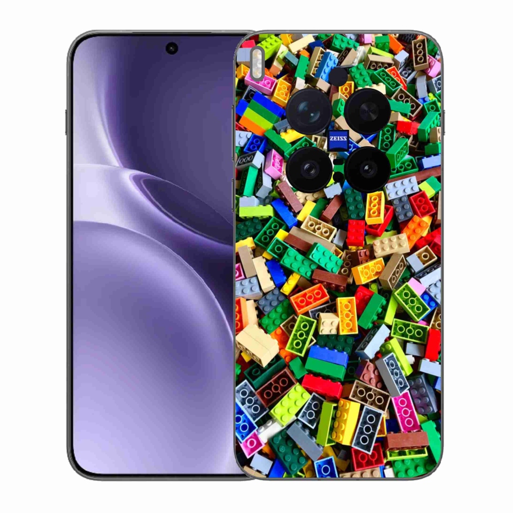 Gélburkolat mmCase a Vivo X300 Pro 5G készülékhez - színes építőelemek