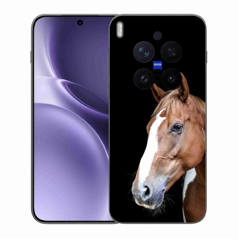 Zselés borítás mmCase Vivo X300 Pro 5G - barna ló 3