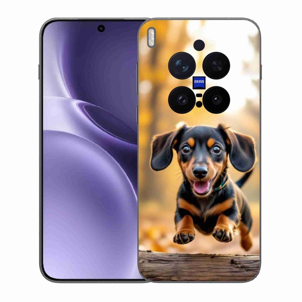 Zselés borítás mmCase a Vivo X300 Pro 5G készülékhez - borz 2