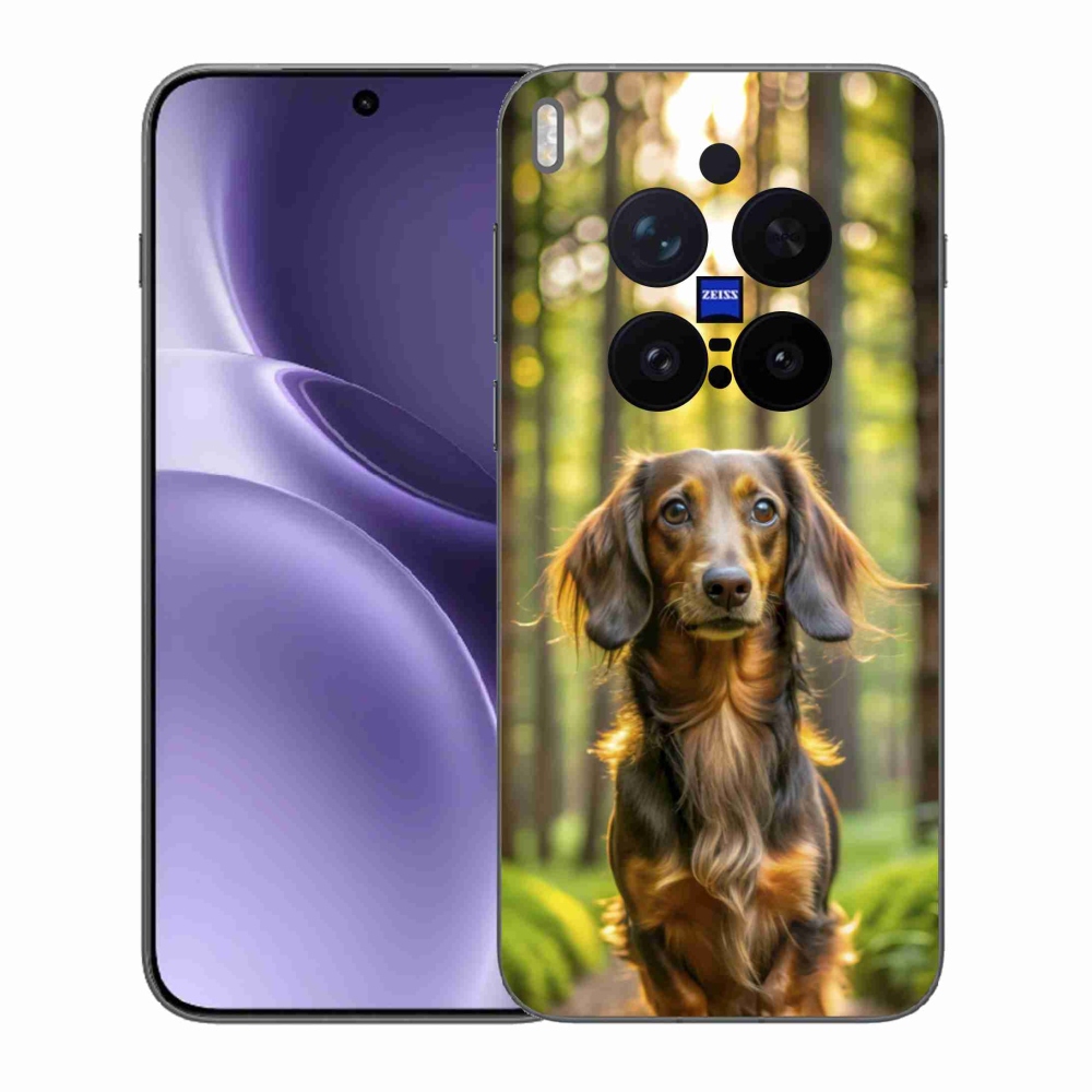 Zselés borítás mmCase a Vivo X300 Pro 5G készülékhez - tacskó 4