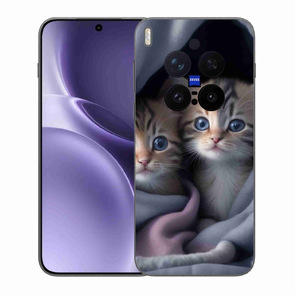 Zselés borítás mmCase a Vivo X300 Pro 5G készülékhez - cat duo 2