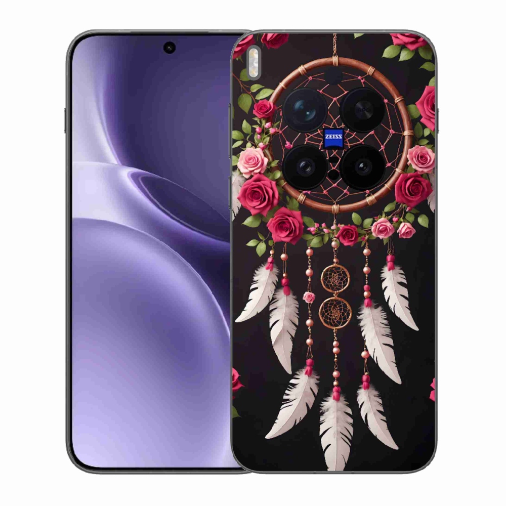 Gél borítás mmCase a Vivo X300 Pro 5G-hez - álomfogó rózsákkal