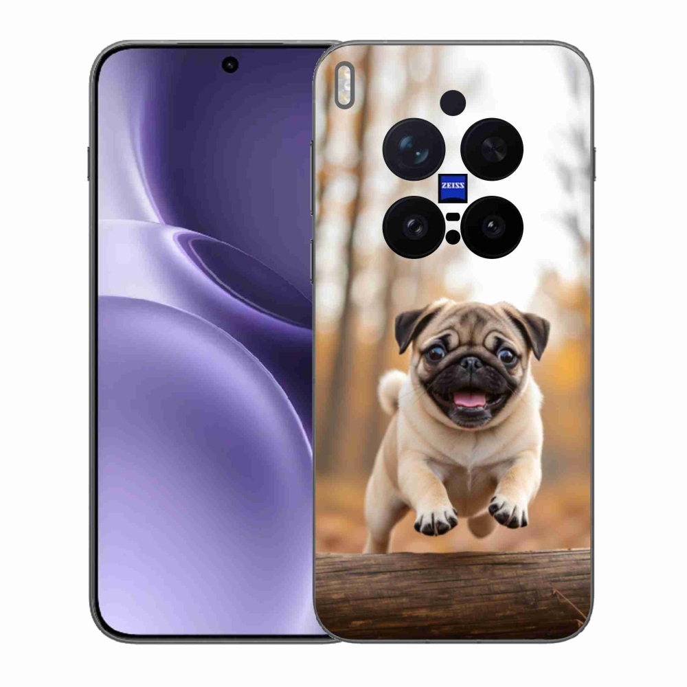 Zselés borítás mmCase a Vivo X300 Pro 5G készülékhez - mopsz 2