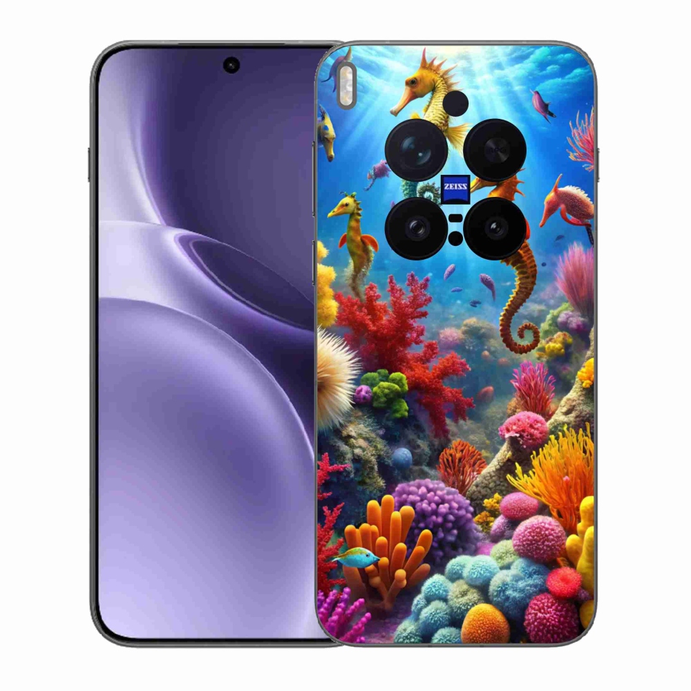 Zselés borítás mmCase a Vivo X300 Pro 5G készülékhez - Sea World 3