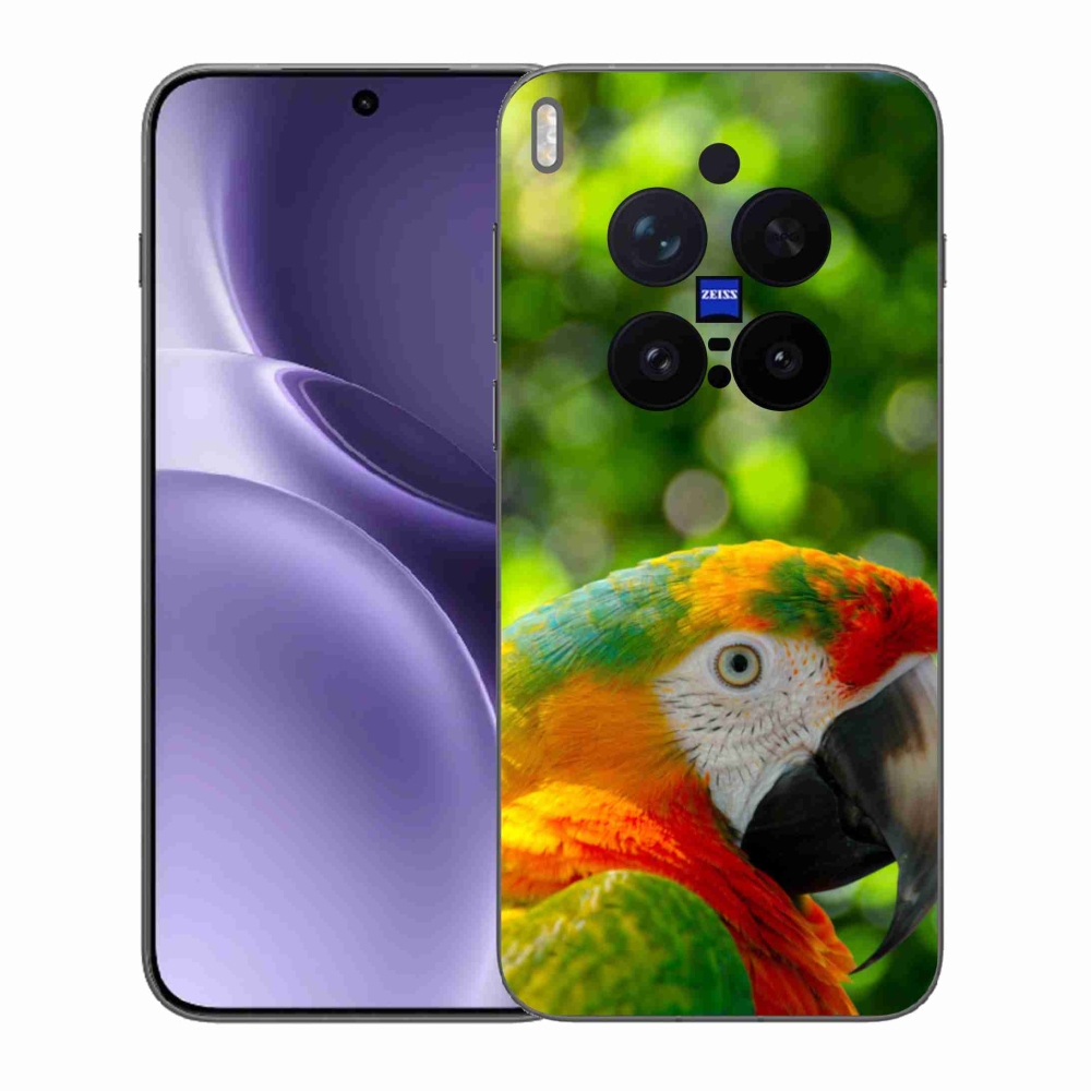 Zselés borítás mmCase a Vivo X300 Pro 5G készülékhez - parrot ara 3