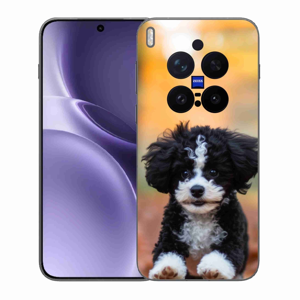 Gél borítás mmCase a Vivo X300 Pro 5G készülékhez - aranyos kiskutya 2