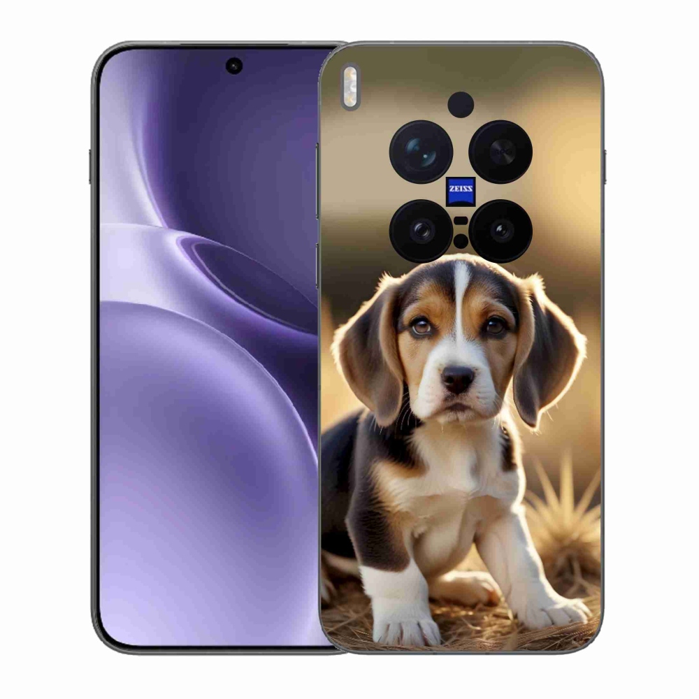 Gél védőburkolat mmCase a Vivo X300 Pro 5G készülékhez - aranyos bézs színű