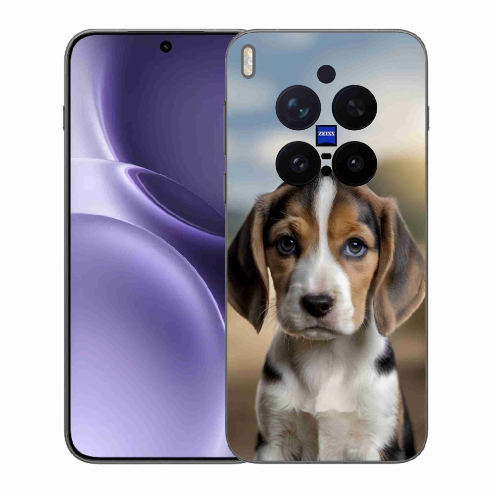 Gél védőburkolat mmCase a Vivo X300 Pro 5G készülékhez - aranyos bézs színű