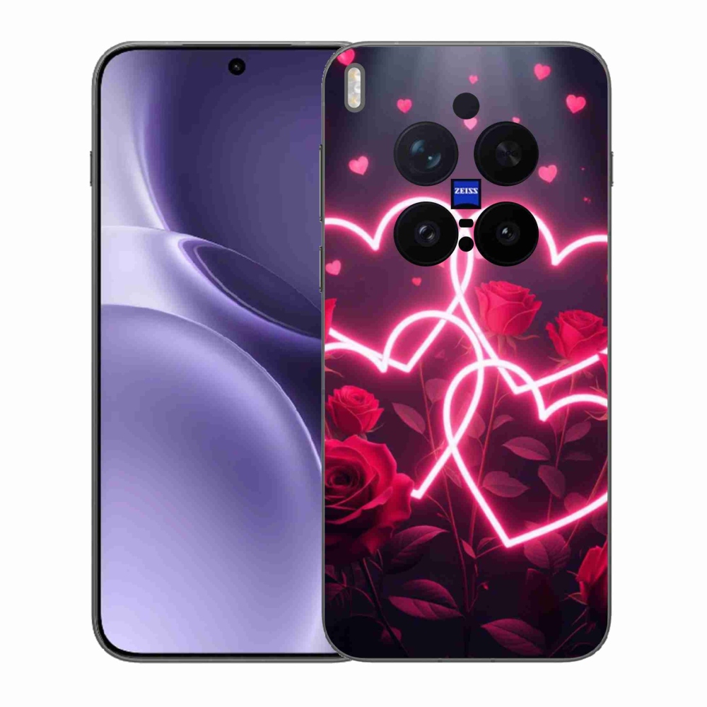 Gél borítás mmCase a Vivo X300 Pro 5G készülékhez - Szerelem szíve