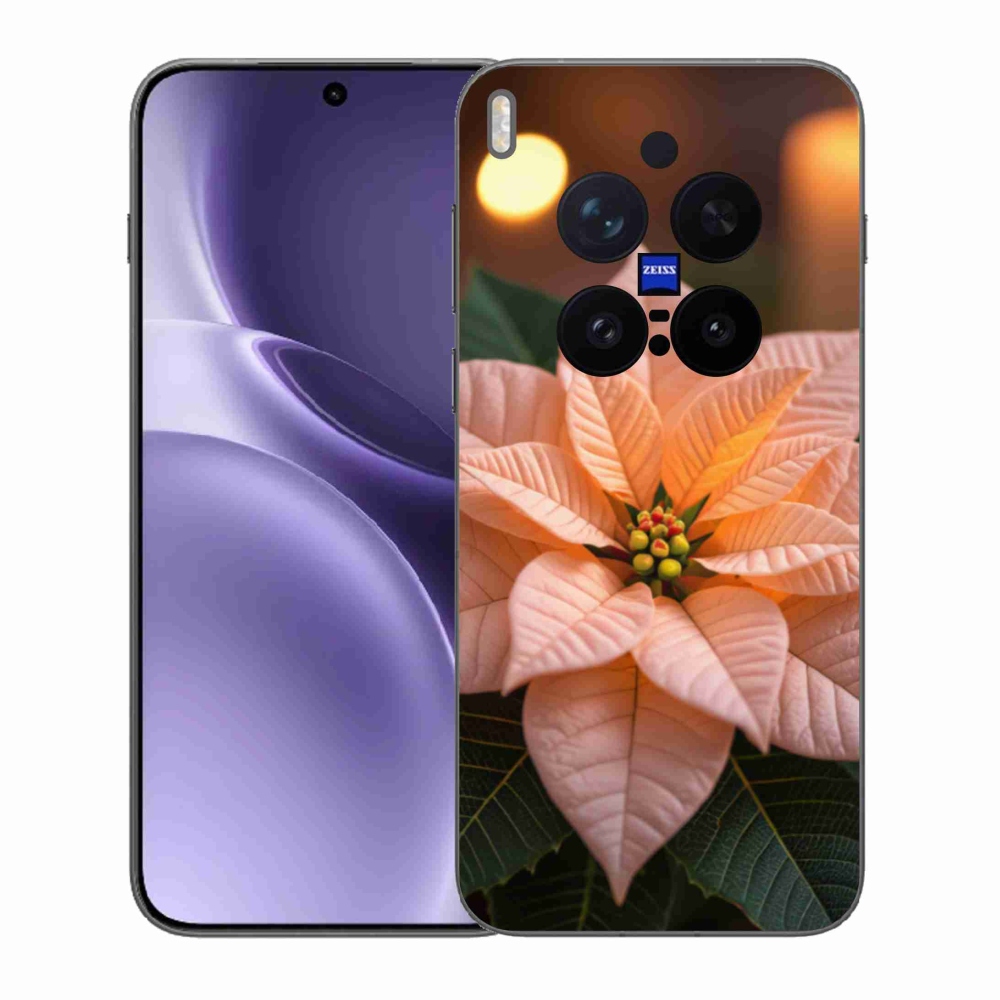 Zselés borítás mmCase a Vivo X300 Pro 5G készülékhez - Karácsonyi csillag