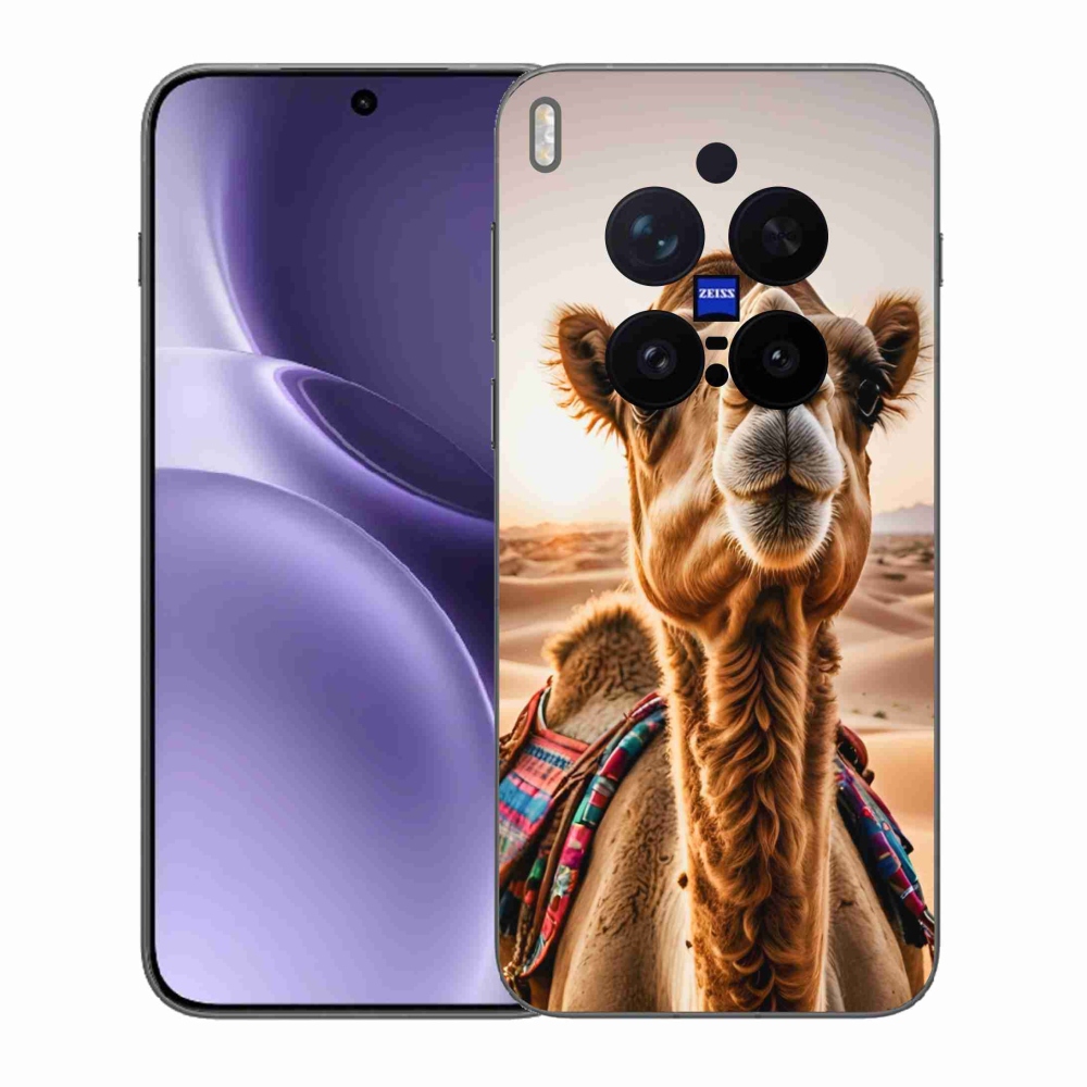 Zselés borítás mmCase a Vivo X300 Pro 5G készülékhez - teve színű