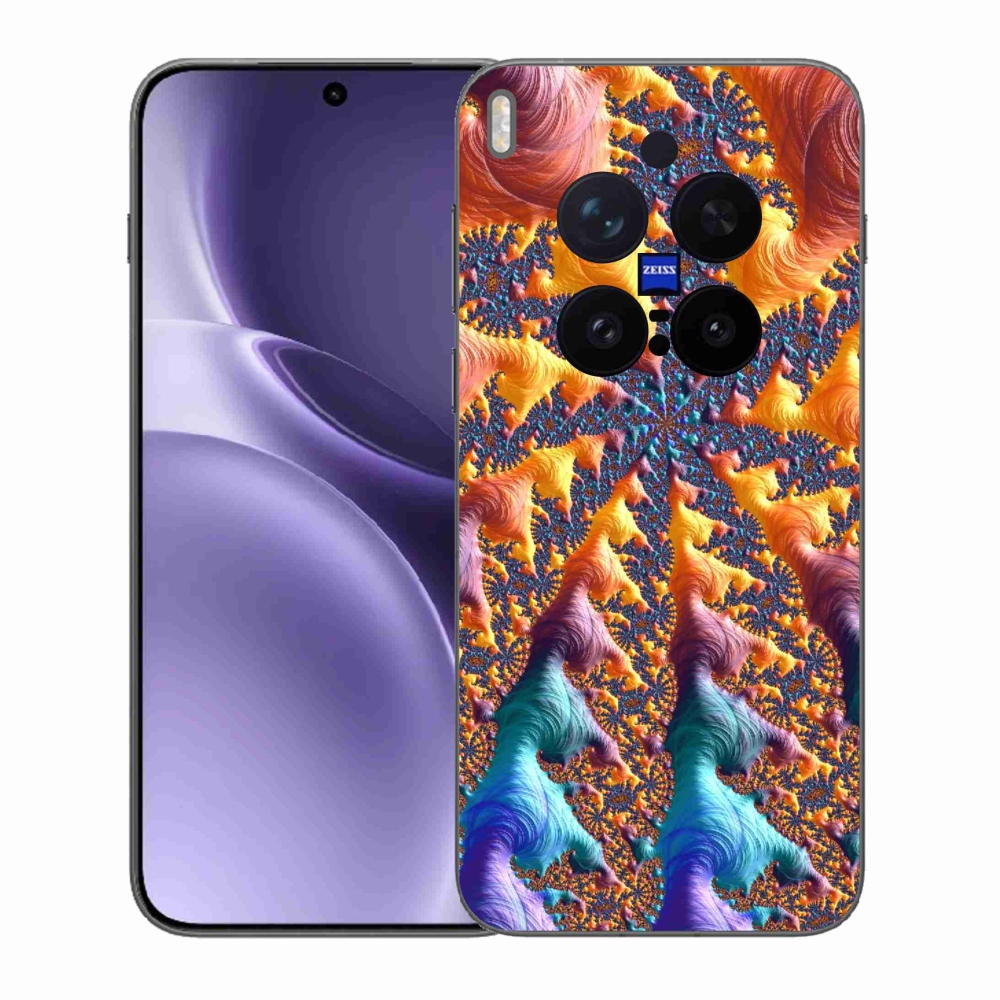 Zselés borítás mmCase a Vivo X300 Pro készülékhez - absztrakt motívum 23