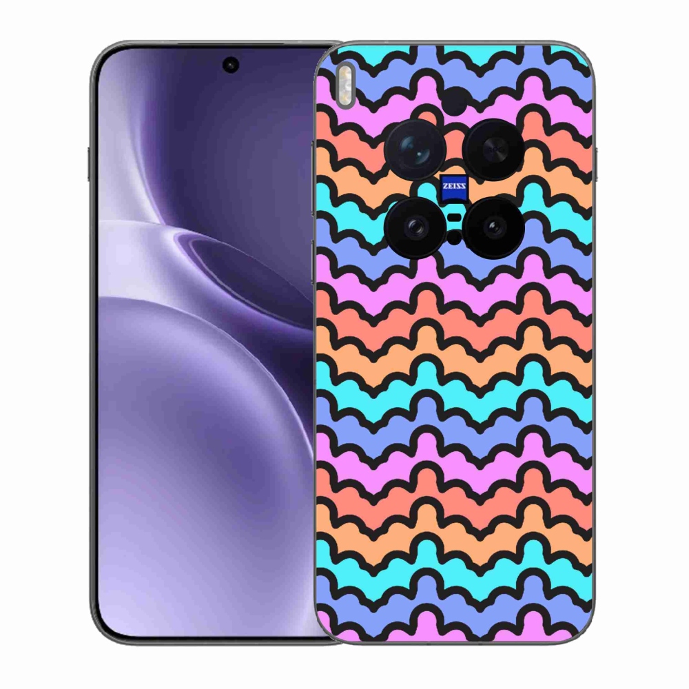 Zselés borítás mmCase a Vivo X300 Pro készülékhez - absztrakt motívum 30