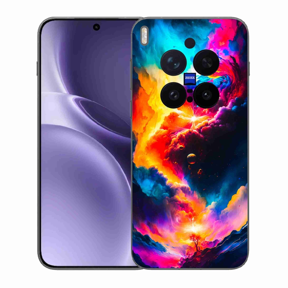 Zselés borítás mmCase a Vivo X300 Pro készülékhez - absztrakt motívum