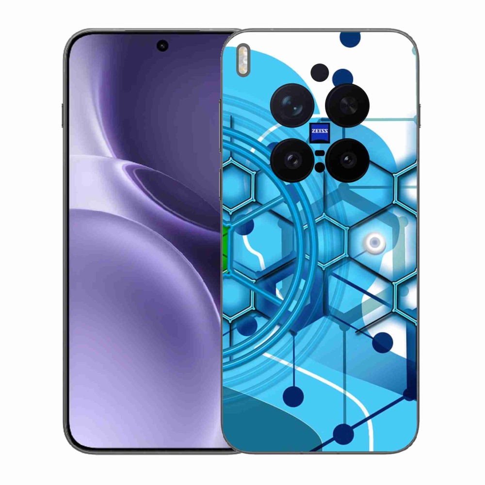 Gél borítás mmCase a Vivo X300 Pro készülékhez - absztrakt minta 2