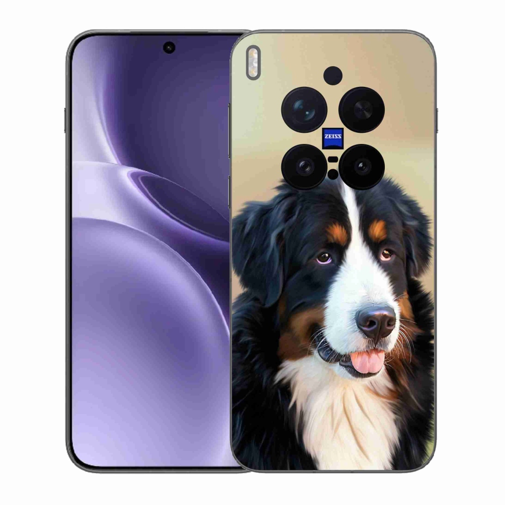 Gél borítás mmCase a Vivo X300 Pro készülékhez - Berni hegyi kutya