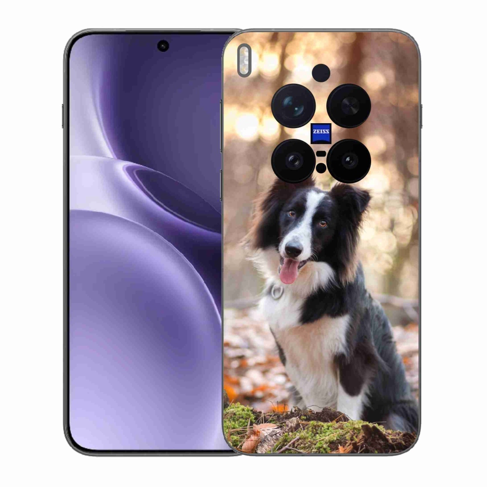 Zselés borítás mmCase a Vivo X300 Pro készülékhez - border colie 1