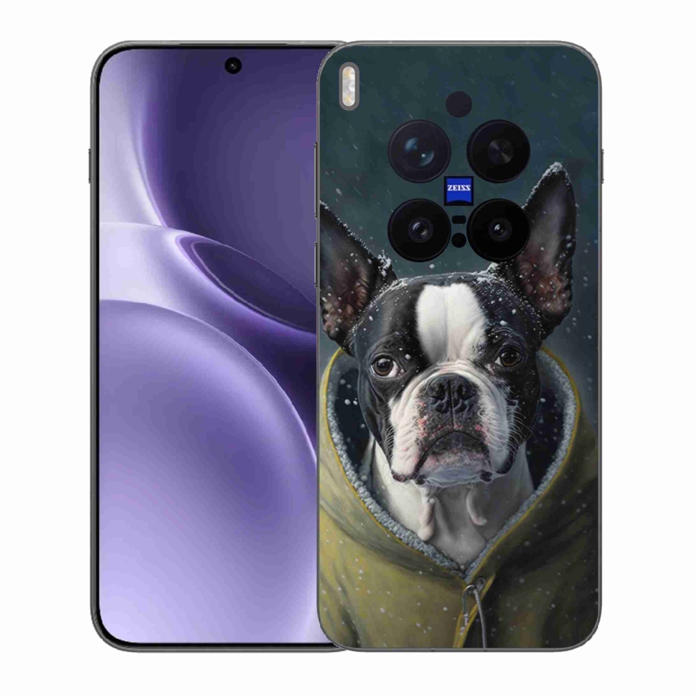 Zselés borítás mmCase a Vivo X300 Pro készülékhez - bulldog