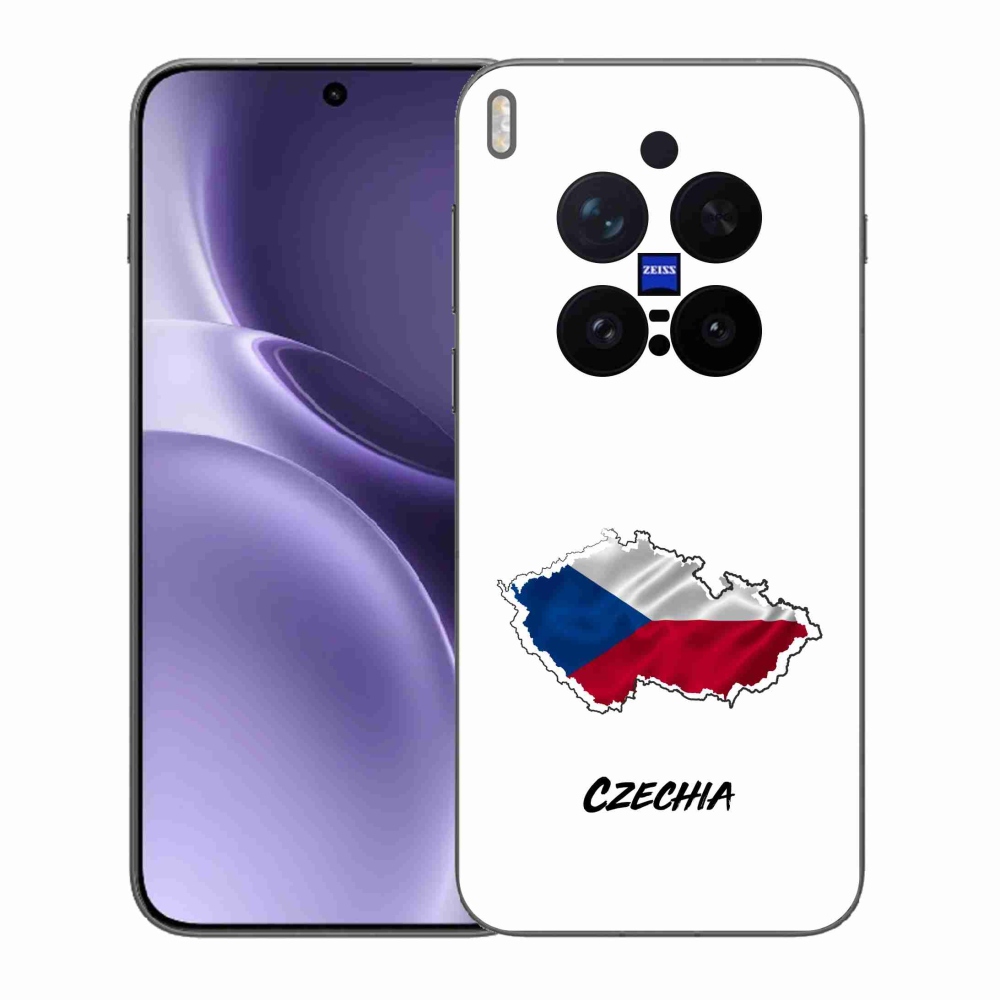 Gél borítás mmCase a Vivo X300 Pro készülékhez - Csehország fehér háttér