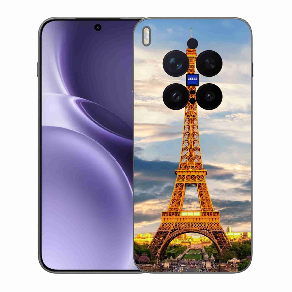 Gél borítás mmCase a Vivo X300 Pro készülékhez - eiffel torony 3