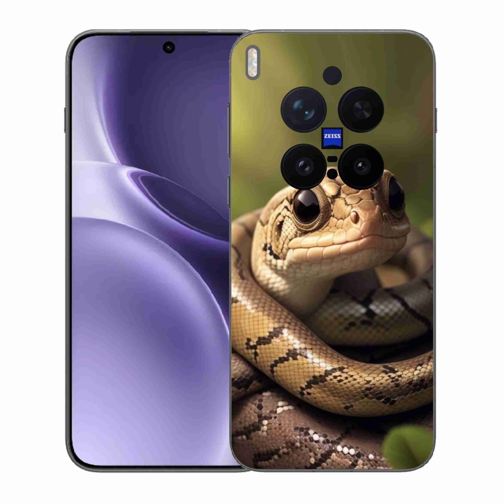 Zselés borítás mmCase a Vivo X300 Pro-hoz - kígyó 1