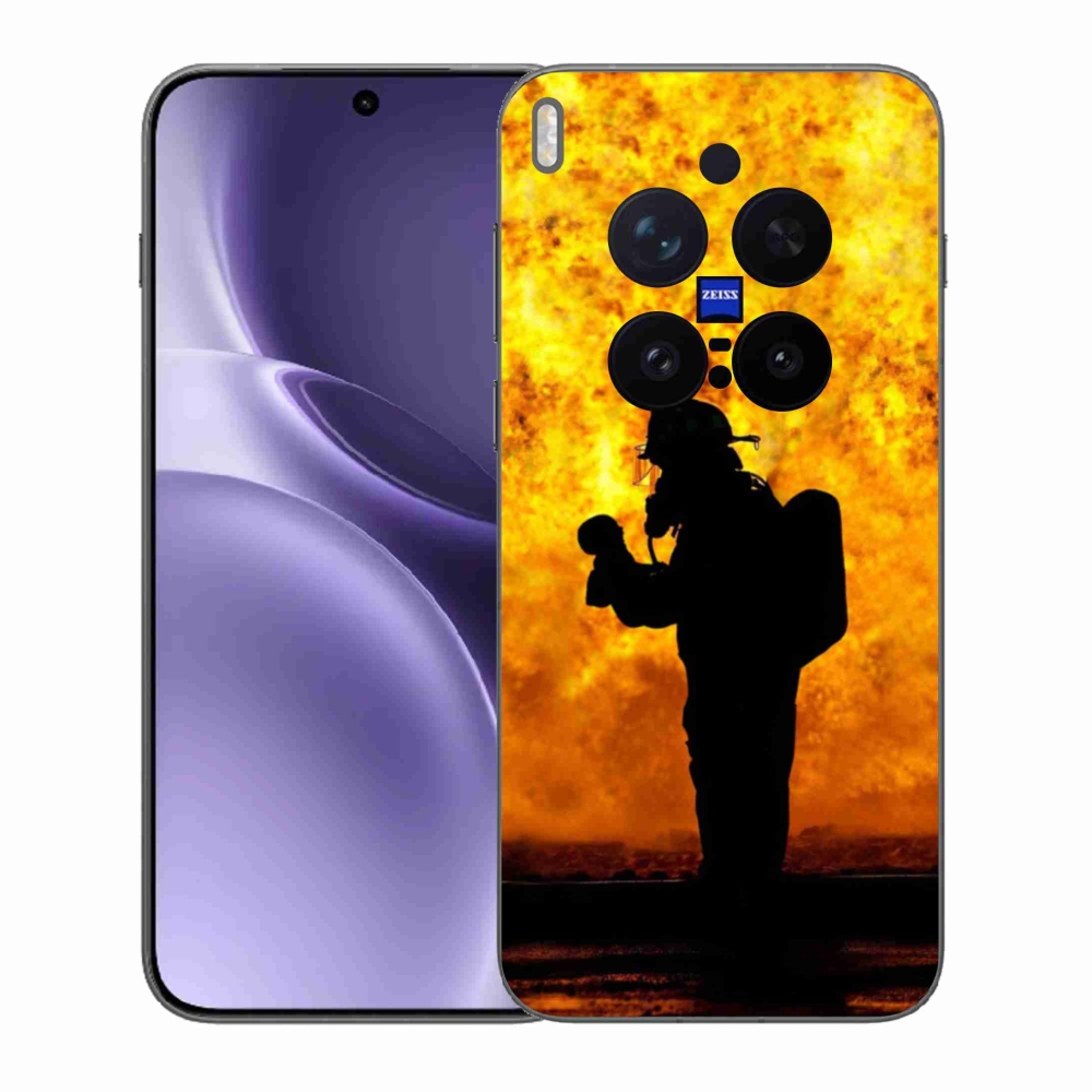 Zselés borítás mmCase a Vivo X300 Pro-hoz - tűzoltó