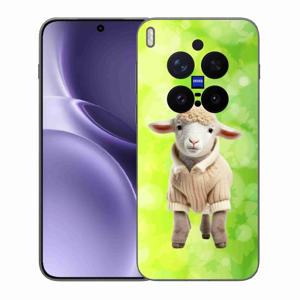 Zselés borítás mmCase a Vivo X300 Pro készülékhez - bárány pulóverben