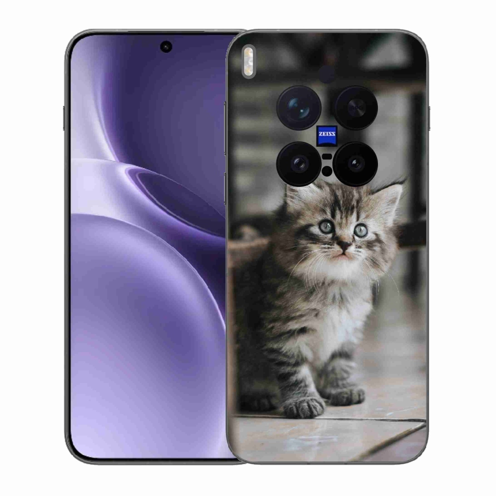 Zselés borítás mmCase a Vivo X300 Pro készülékhez - cica