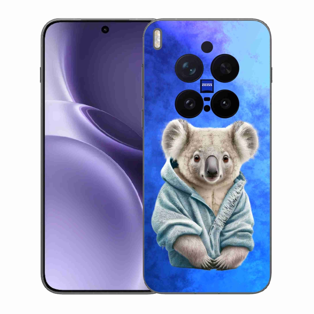 Gél borítás mmCase a Vivo X300 Pro készülékhez - koala pulóverben