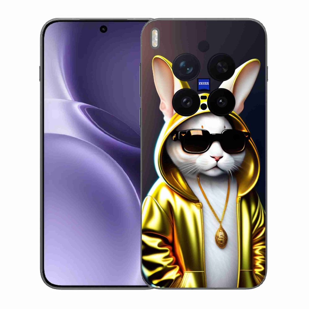 Zselés borítás mmCase a Vivo X300 Pro készülékhez - cat boss