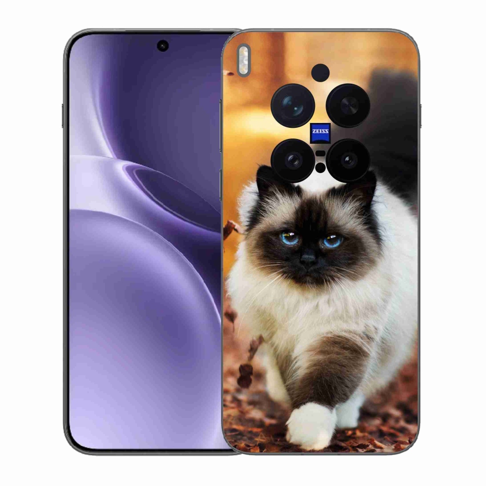 Zselés borítás mmCase a Vivo X300 Pro készülékhez - macska