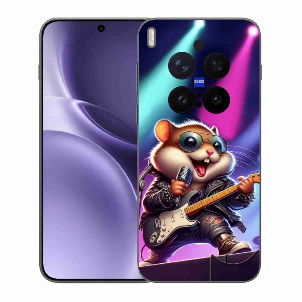 Gél borítás mmCase a Vivo X300 Pro készülékhez - hamster rocker