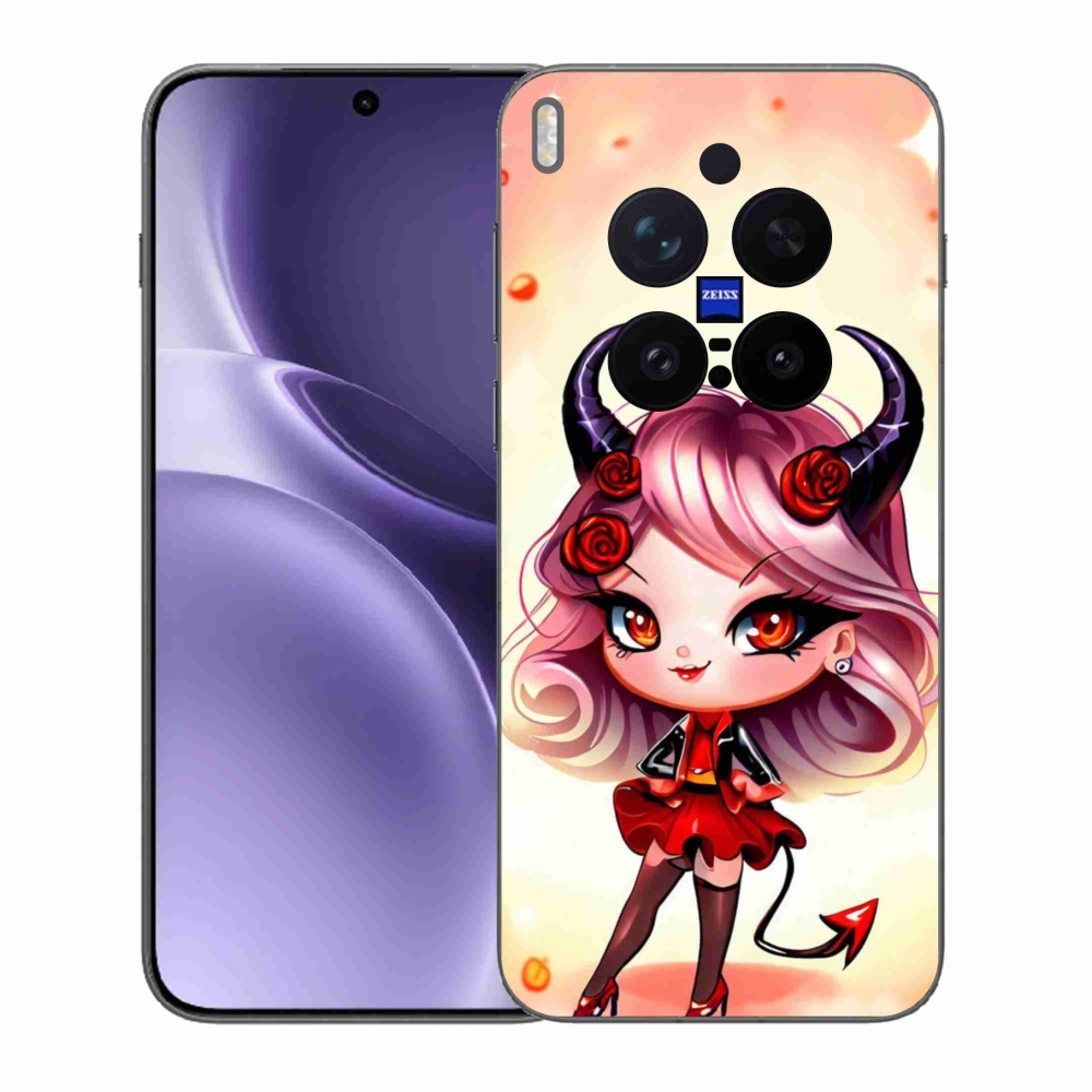 Zselés borítás mmCase a Vivo X300 Pro készülékhez - rajzfilmördög