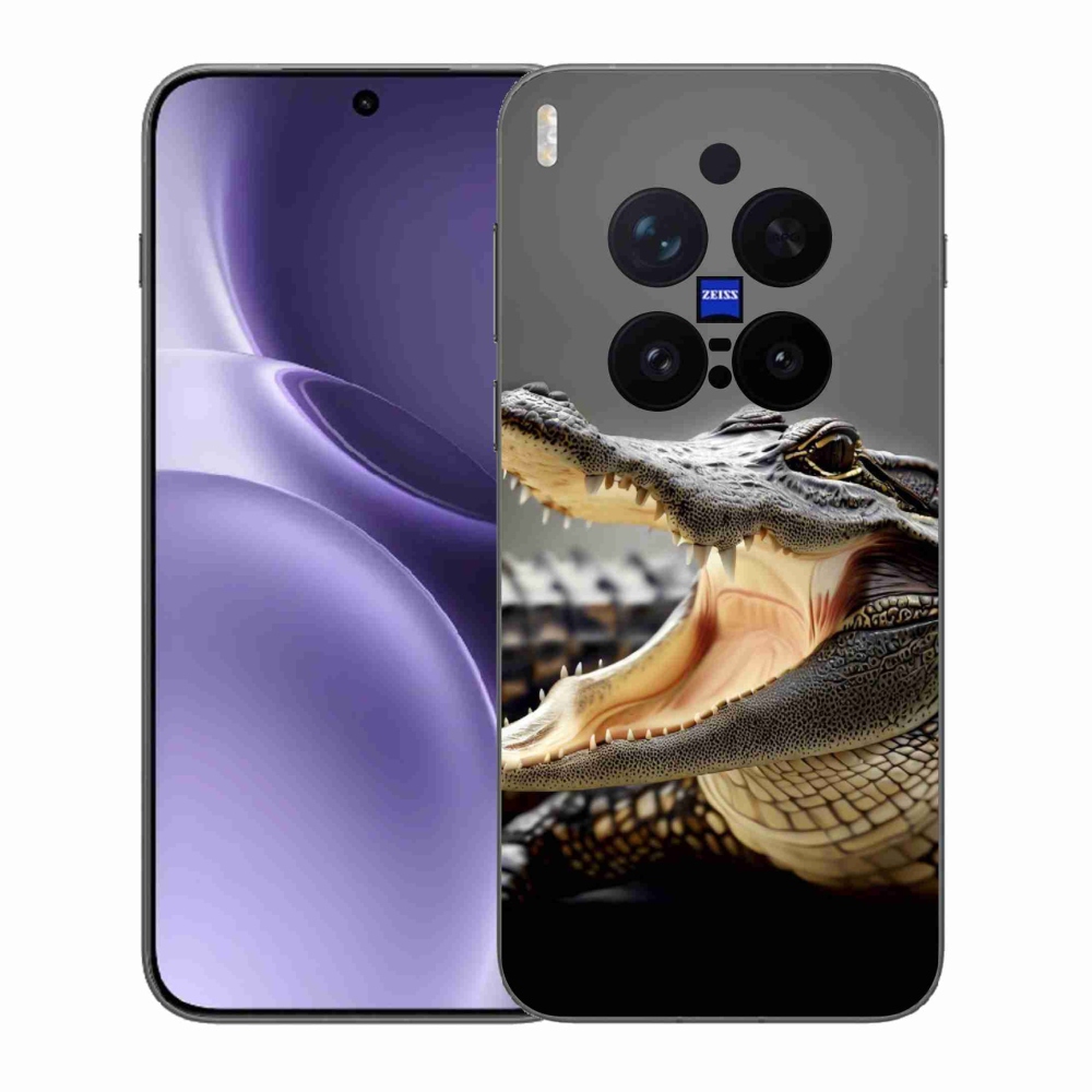 Zselés borítás mmCase a Vivo X300 Pro készülékhez - krokodil