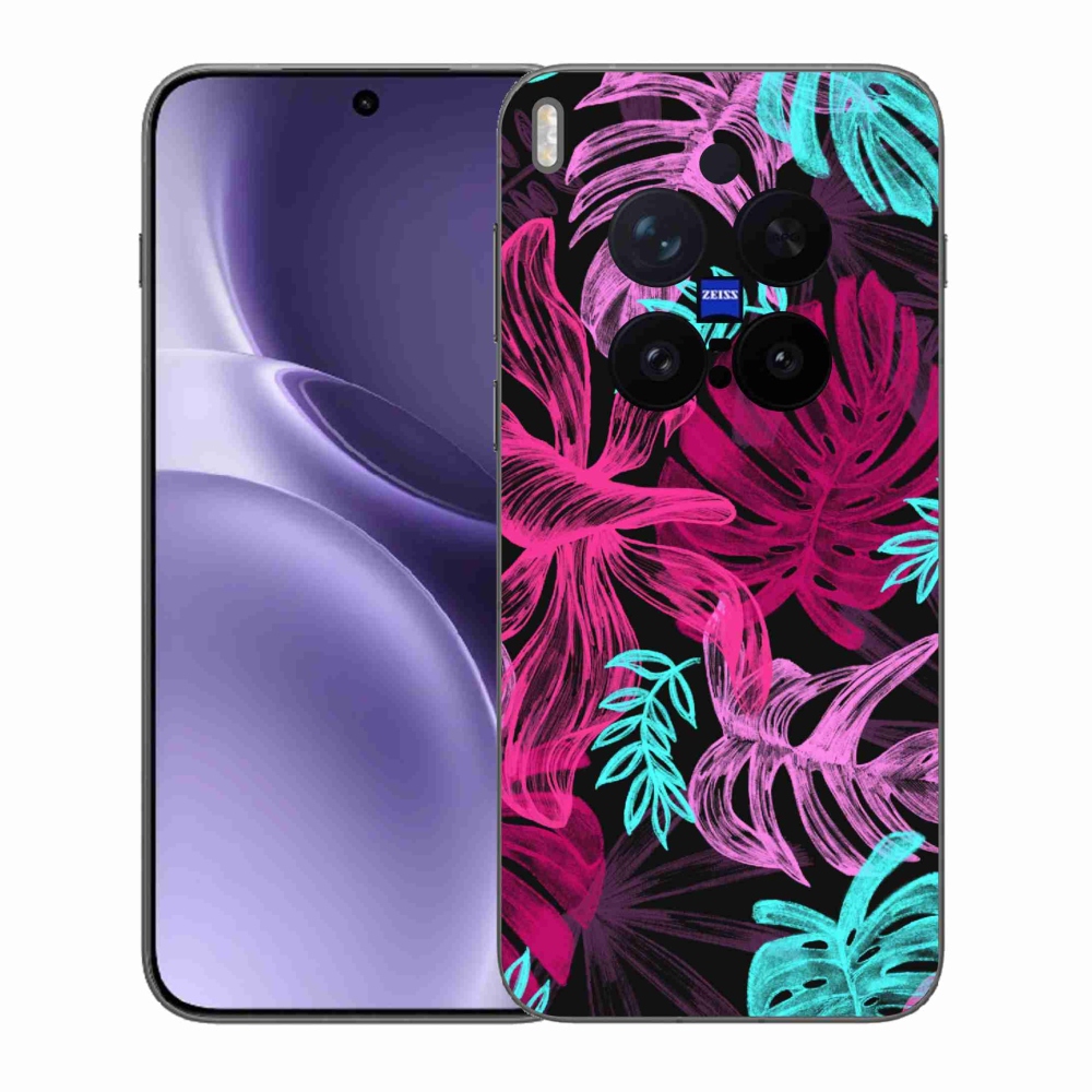 Zselés borítás mmCase a Vivo X300 Pro készülékhez - virágok 1