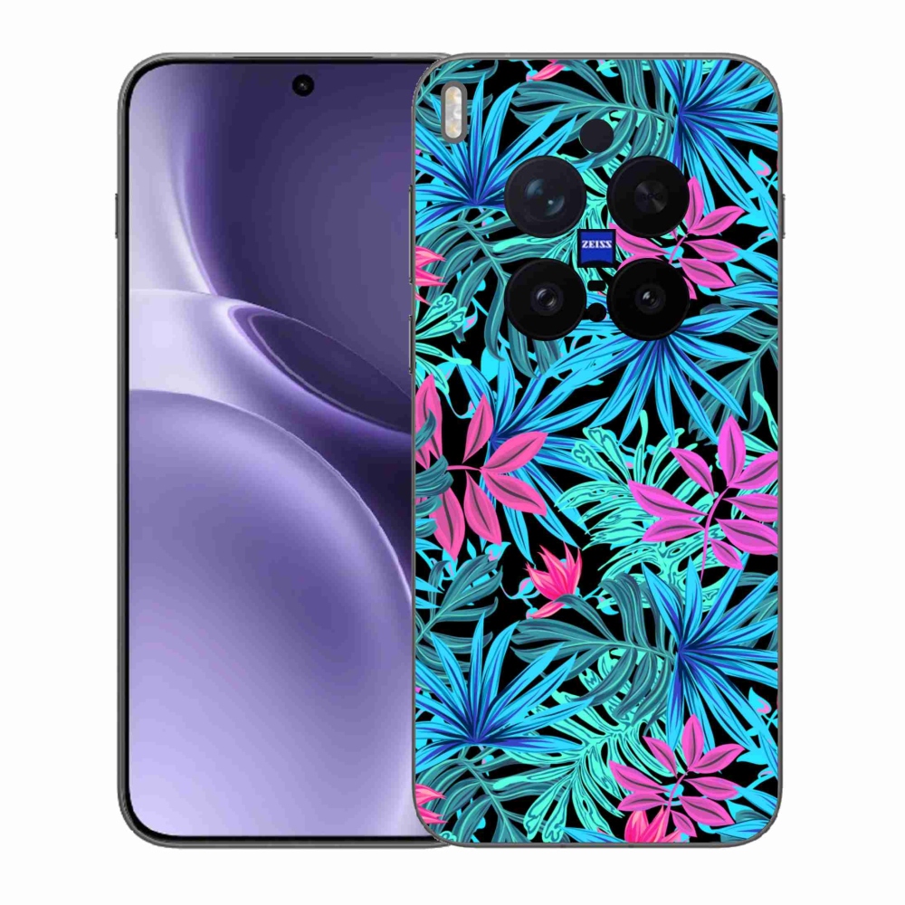 Zselés borítás mmCase a Vivo X300 Pro készülékhez - virágok 3