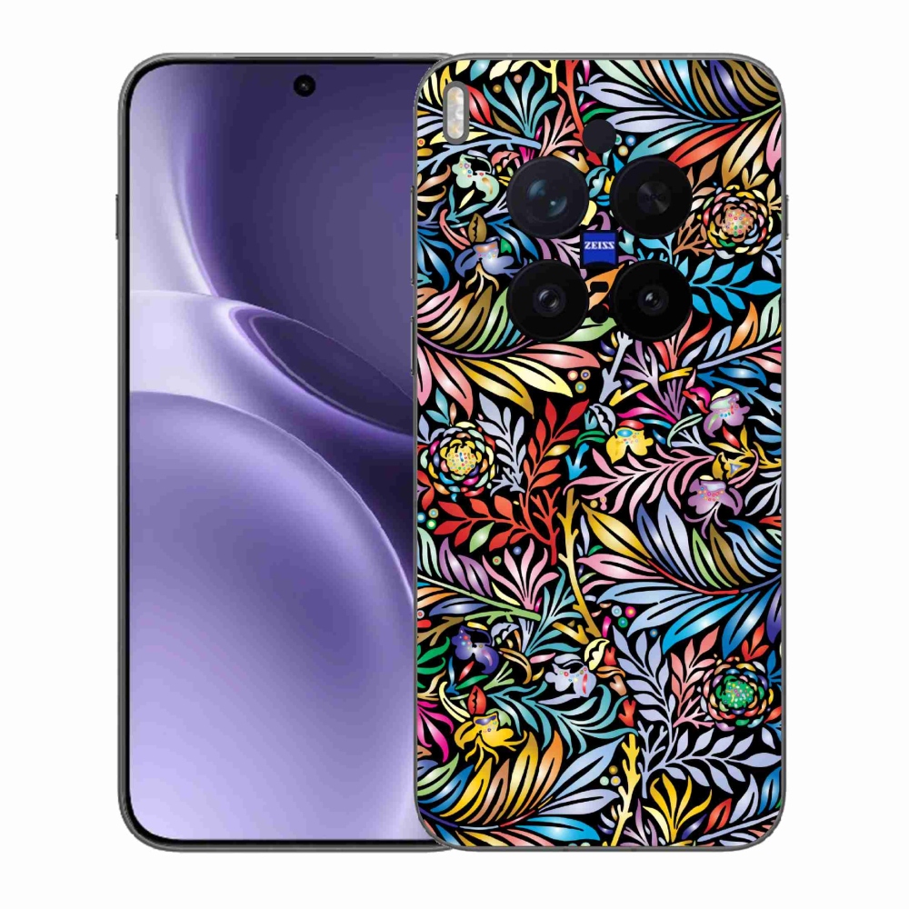 Zselés borítás mmCase a Vivo X300 Pro készülékhez - virágok 5